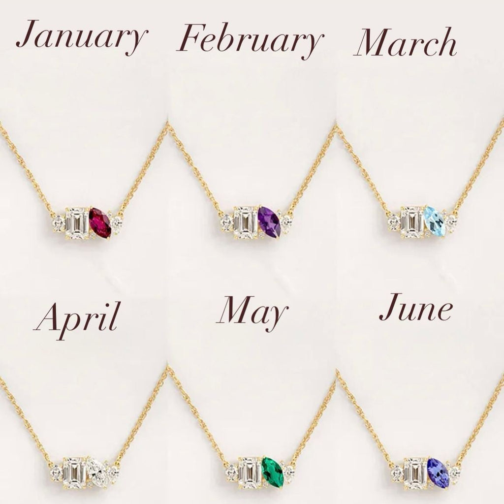 Talia Birthstone Necklace