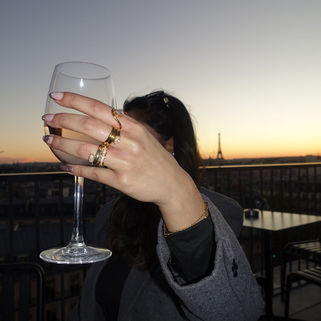 Noor Line Ring