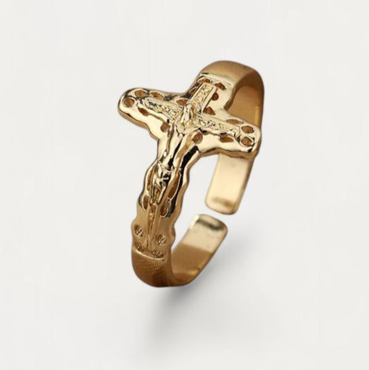 Faith Cross Ring