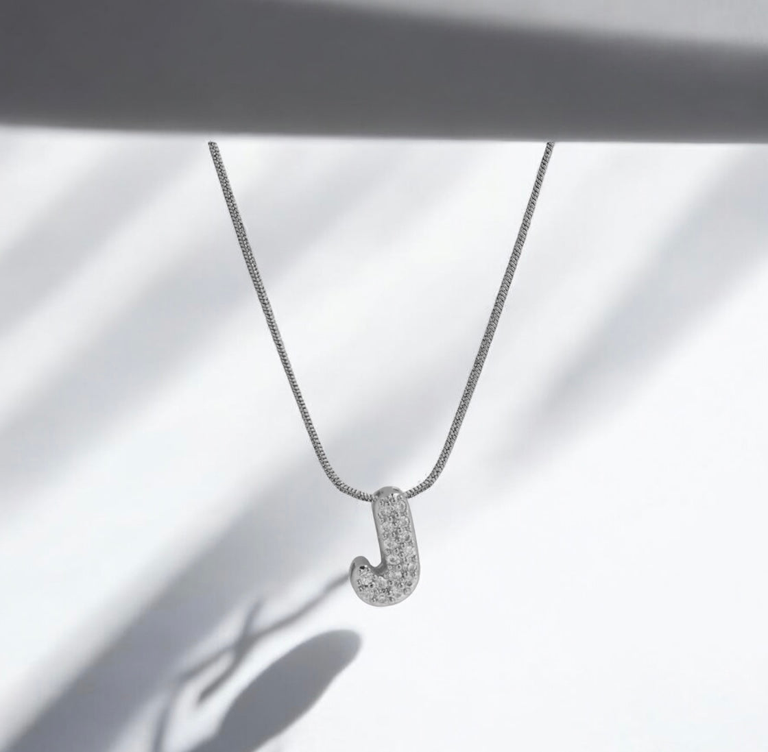 Kyla Bubble Initial Signature Necklace