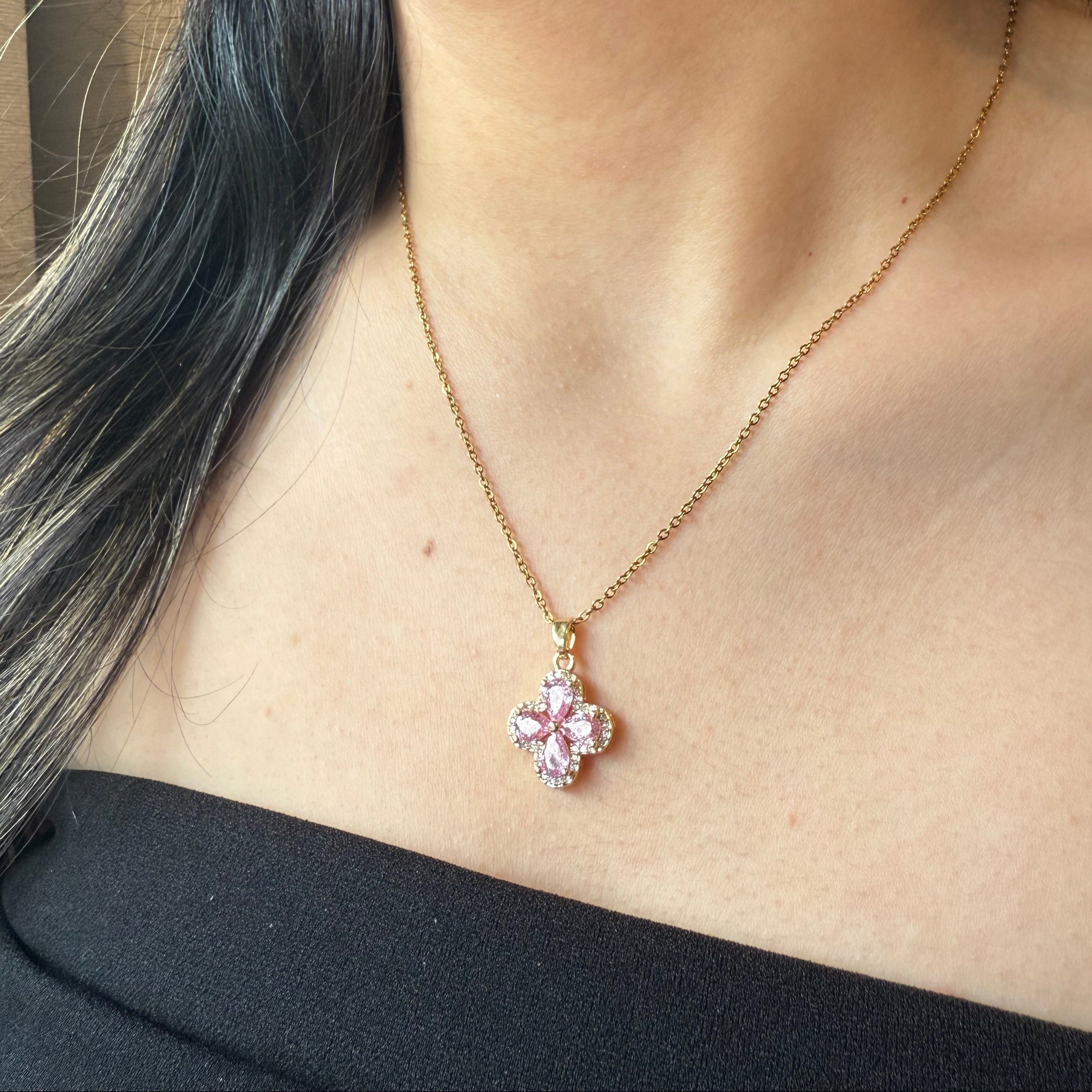 Cisa Clover Crystal Set