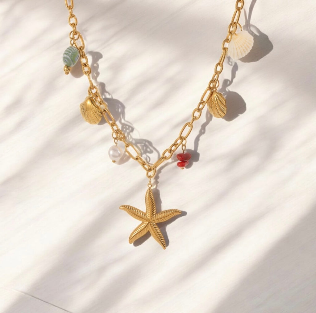 Nova Charm Starfish Necklace