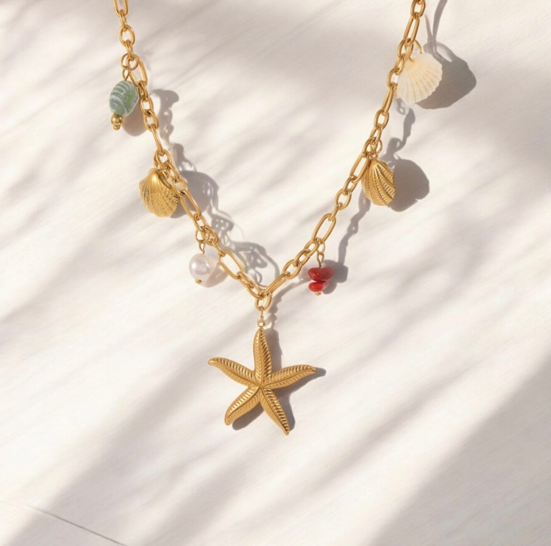 Nova Charm Starfish Necklace