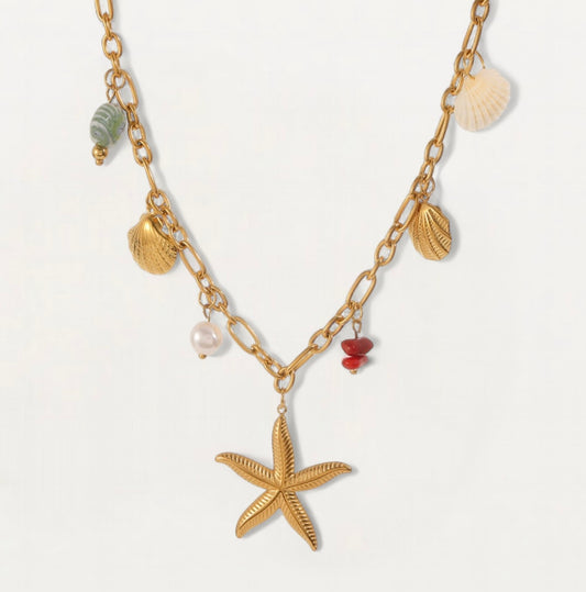 Nova Charm Starfish Necklace