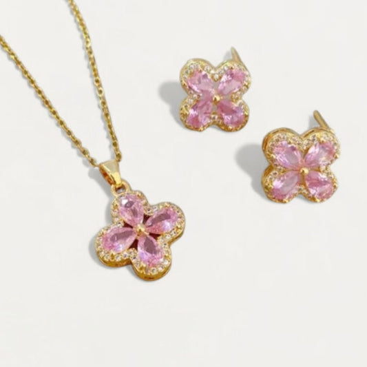Cisa Clover Crystal Set