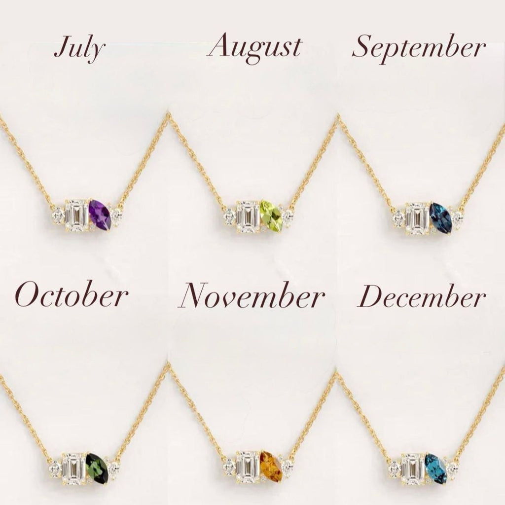 Talia Birthstone Necklace