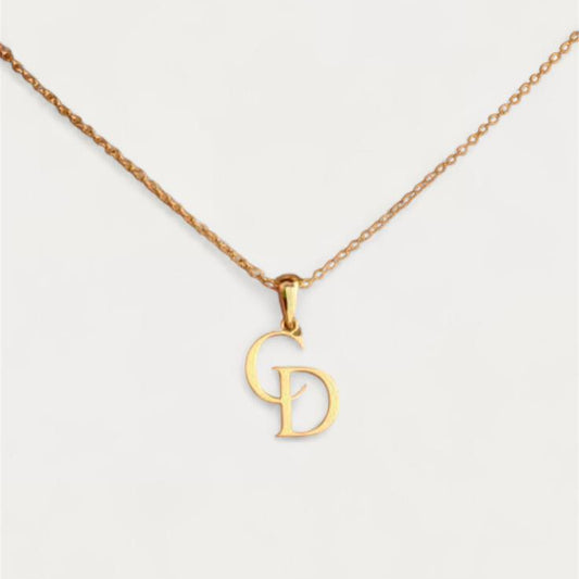 Kayla Initials Necklace