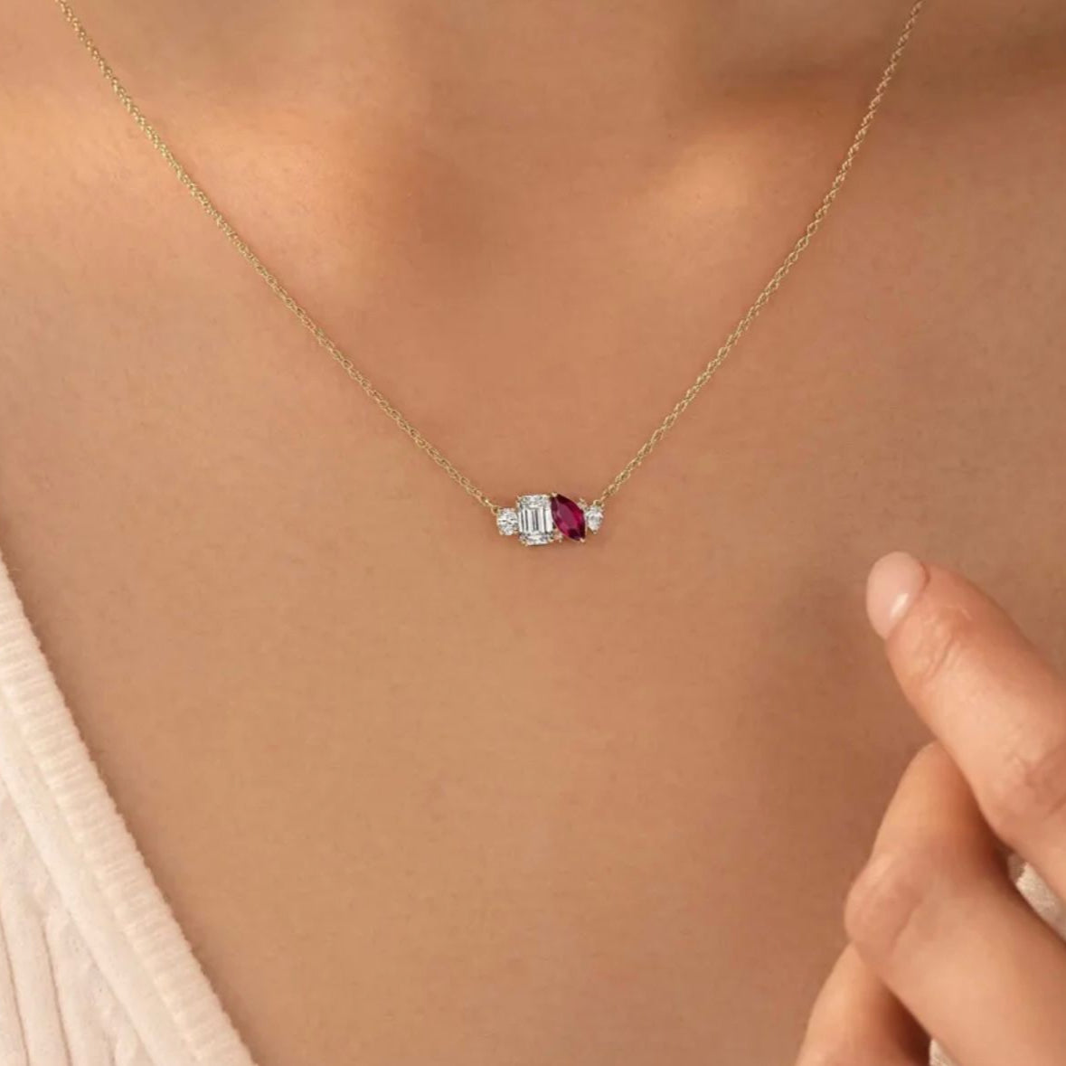 Talia Birthstone Necklace
