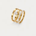 Liora Heart Ring Set