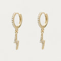 Lera Lighting Bolt Earrings